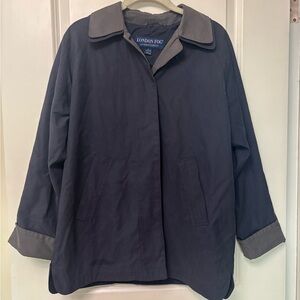 London Fog Women's Dark Gray Trench Coat